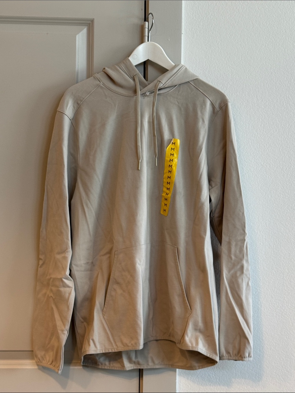 Beige Hoodie NWT Size Medium Member’s Mark
